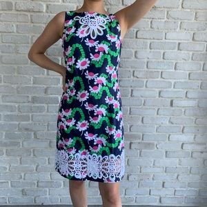Lilly Pulitzer Mariana Yum Yum Cutout Lace Dress 10